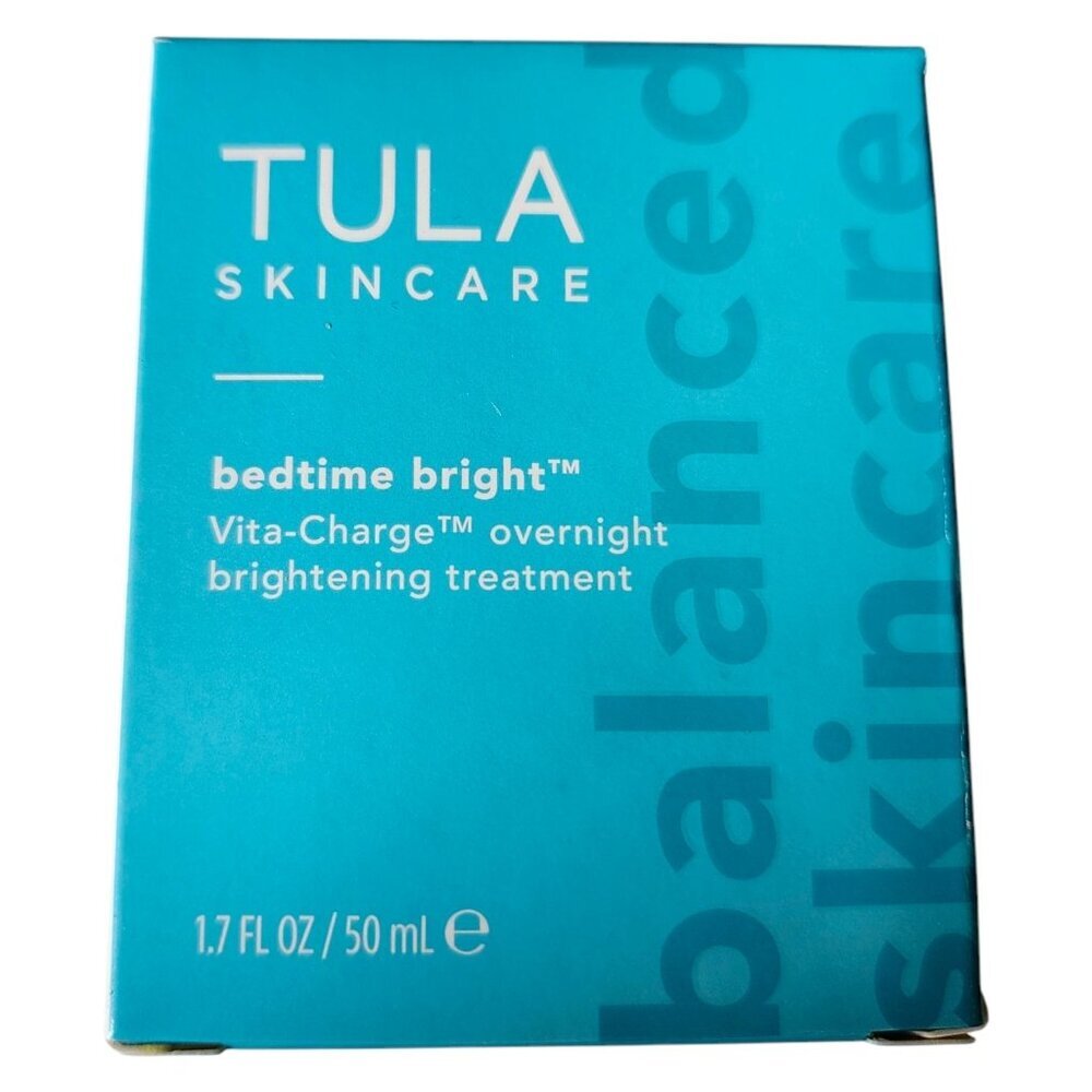 TULA SKINCARE Bedtime Bright Overnight Brightening Treatment‎ $58 MSRP